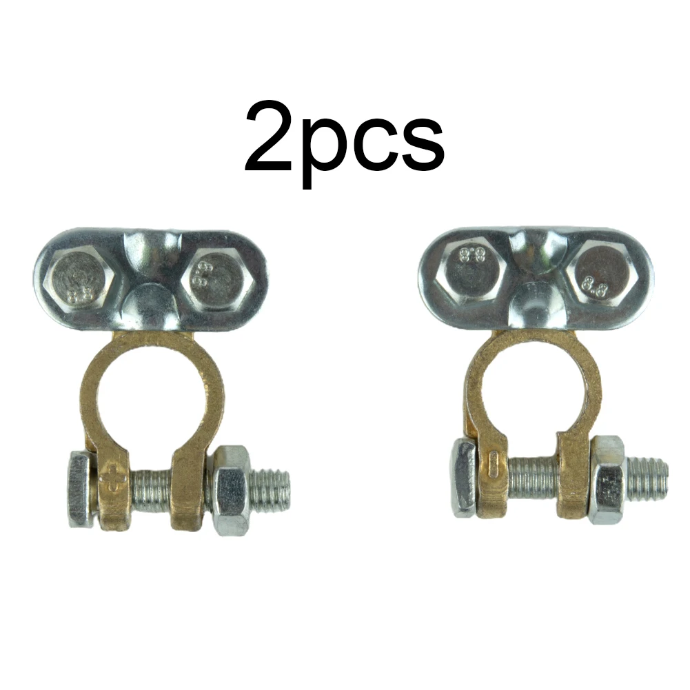 

2Pcs 12V Battery Terminals Connectors Leisure Clamps For Car Van Caravan Lorry Campervan Quick Release Battery Terminal Charging