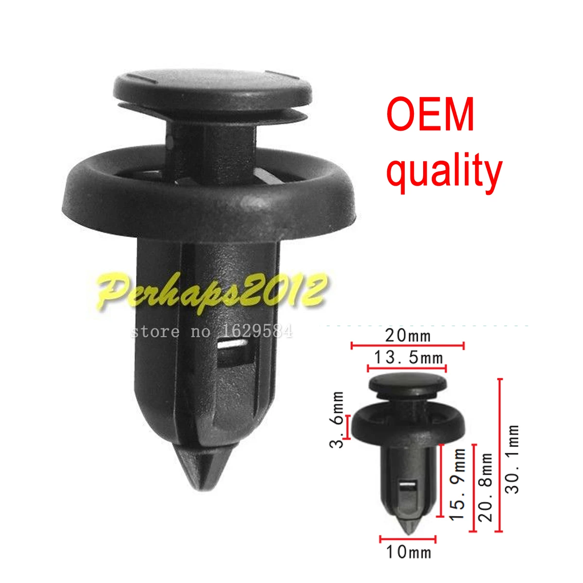 100x for High Quality Fender Clip Splash Shield Retainer 91506-S9A-003 Bumper Clips with metal EQV
100x for High Quality Fender Clip Splash Shield Retainer 91506-S9A-003 Bumper Clips with metal EQV