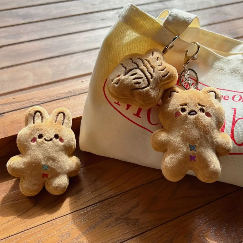 Rabbit Cookie Doll Key Chain Cartoon Design Bear Taiyaki Stuffed Plush Key Ring Plush Bag Charms Backpack Charms
Rabbit Cookie Doll Key Chain Cartoon Design Bear Taiyaki Stuffed Plush Key Ring Plush Bag Charms Backpack Charms