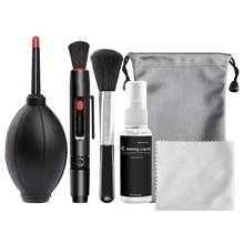6 in 1 Camera Cleaning Kit Professional DSLR Lens Digital Camera Cleaning Tool for Sensor Lens B for Sony Fujifilm Nikon Canon 6 in 1 Camera Cleaning Kit Professional DSLR Lens Digital Camera Cleaning Tool for Sensor Lens B for Sony Fujifilm Nikon Canon