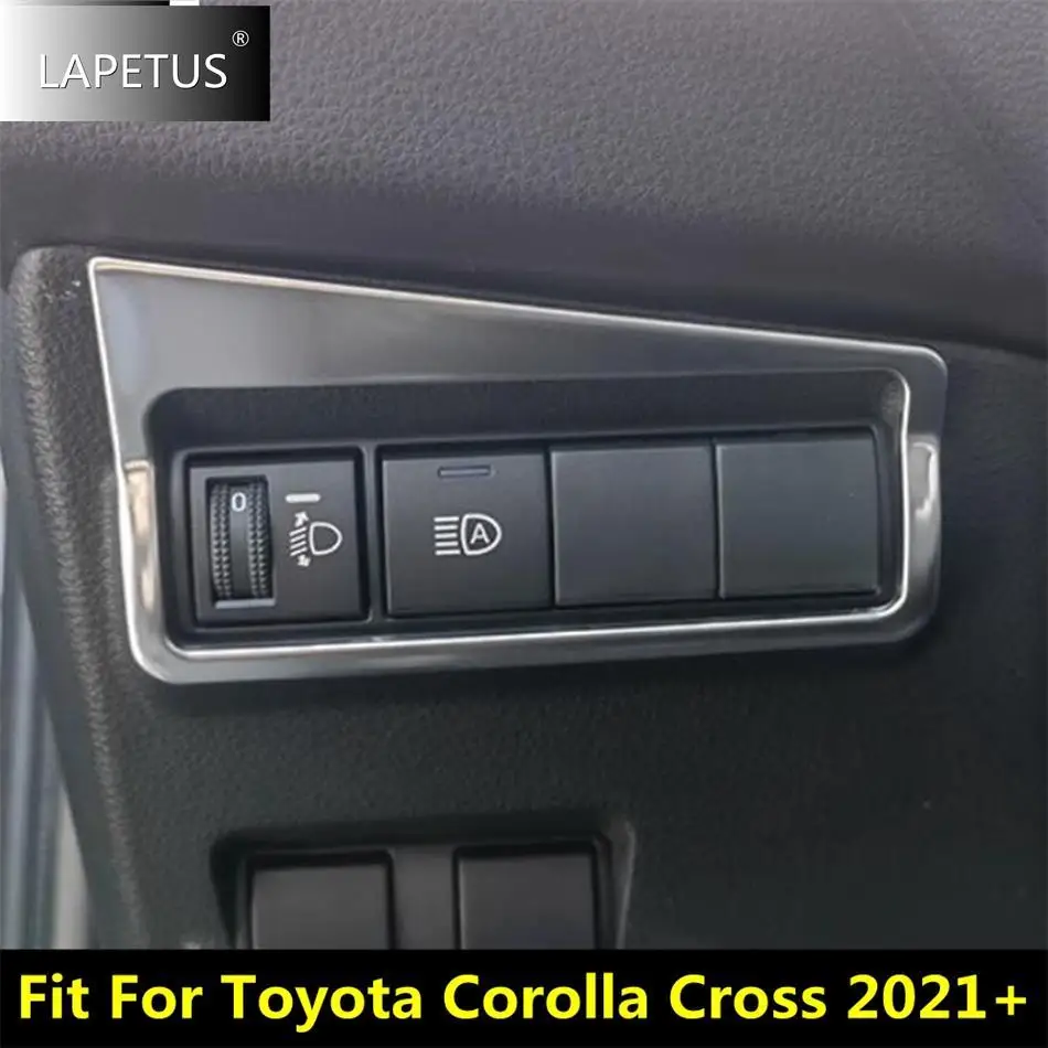 Car Interior Accessories Head Lights Lamps Switch Button Panel Frame Decoration Cover Trim For Toyota Corolla Cross 2021 - 2023
Car Interior Accessories Head Lights Lamps Switch Button Panel Frame Decoration Cover Trim For Toyota Corolla Cross 2021 - 2023