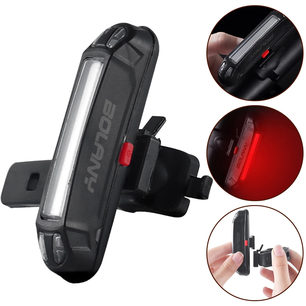 Bicycle Tail Light USB Charging Night Riding Light Warning Lights Rear Lamp Mountain Road Bike Accessories Cycling Parts
Bicycle Tail Light USB Charging Night Riding Light Warning Lights Rear Lamp Mountain Road Bike Accessories Cycling Parts