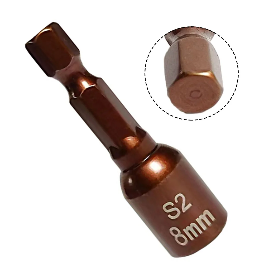 1pcs Steel 8mm Magnetic Nut Screwdriver Socket Bit Hex Shank Driver Adapter Socket Wrench 1/4inch For Pneumatic Tools
1pcs Steel 8mm Magnetic Nut Screwdriver Socket Bit Hex Shank Driver Adapter Socket Wrench 1/4inch For Pneumatic Tools