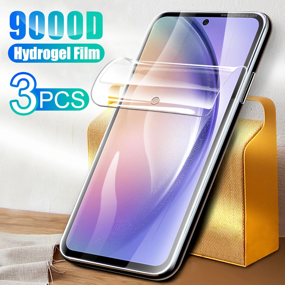 3 шт. для Samsung Galaxy A54 A34 A53 A33 A13 Гидрогелевая пленка samsun sansung A52 32 22 полностью покрытая клеем прозрачная Противоударная не стеклянная
3 шт. для Samsung Galaxy A54 A34 A53 A33 A13 Гидрогелевая пленка samsun sansung A52 32 22 полностью покрытая клеем прозрачная Противоударная не стеклянная
