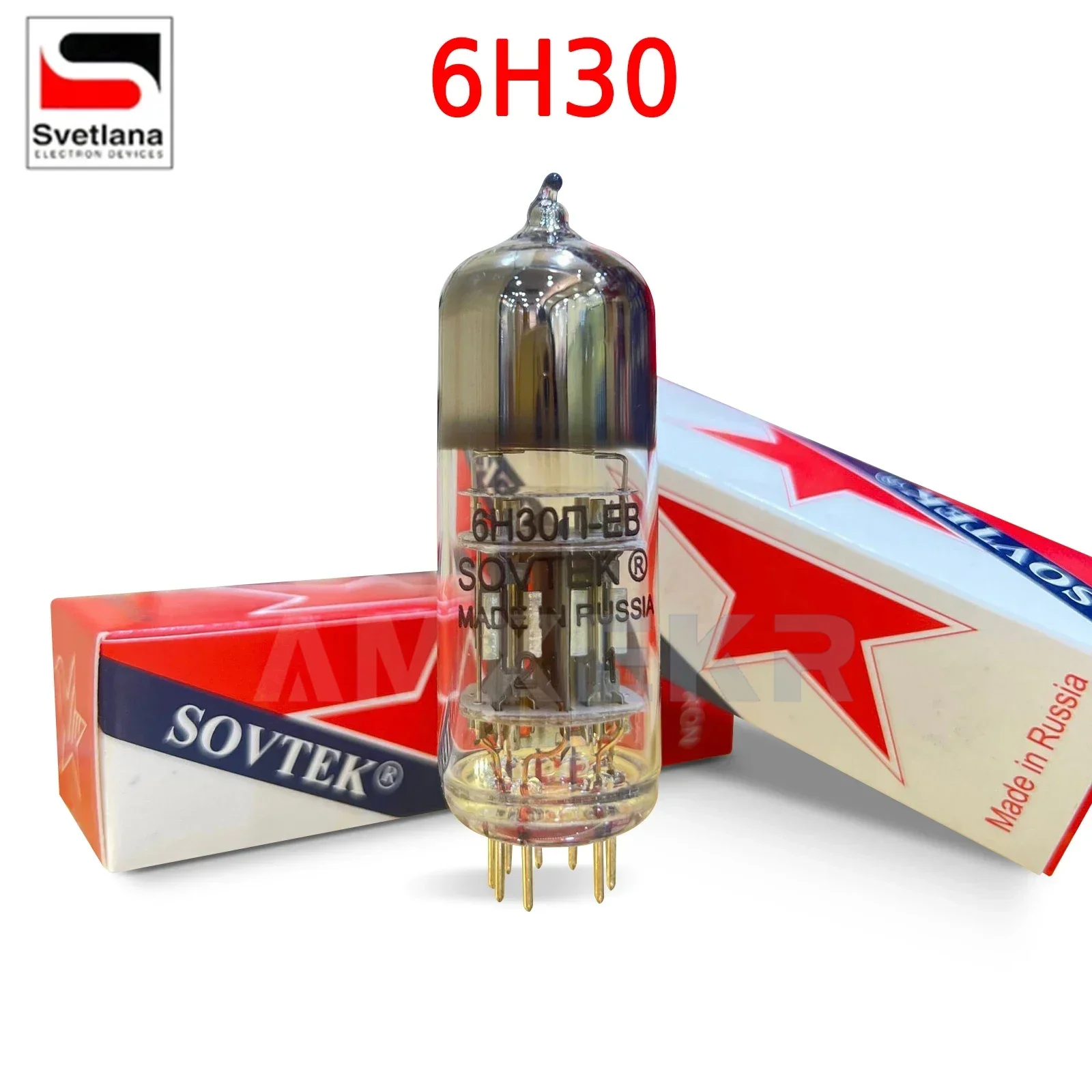 SOVTEK 6H30 Vacuum Tube Valve Replace 6N6 6H30PI Electron Tube Amplifier Kit DIY Audio Factory Test and Match Genuine
SOVTEK 6H30 Vacuum Tube Valve Replace 6N6 6H30PI Electron Tube Amplifier Kit DIY Audio Factory Test and Match Genuine