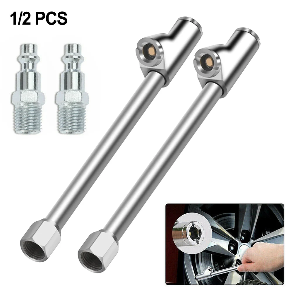 Tire Inflator Air Chuck 2 In 1 1/4" Tire Filler FNPT RV Dual Head Inflator Gauge Compressor Accessories For Car Truck RV
Tire Inflator Air Chuck 2 In 1 1/4" Tire Filler FNPT RV Dual Head Inflator Gauge Compressor Accessories For Car Truck RV