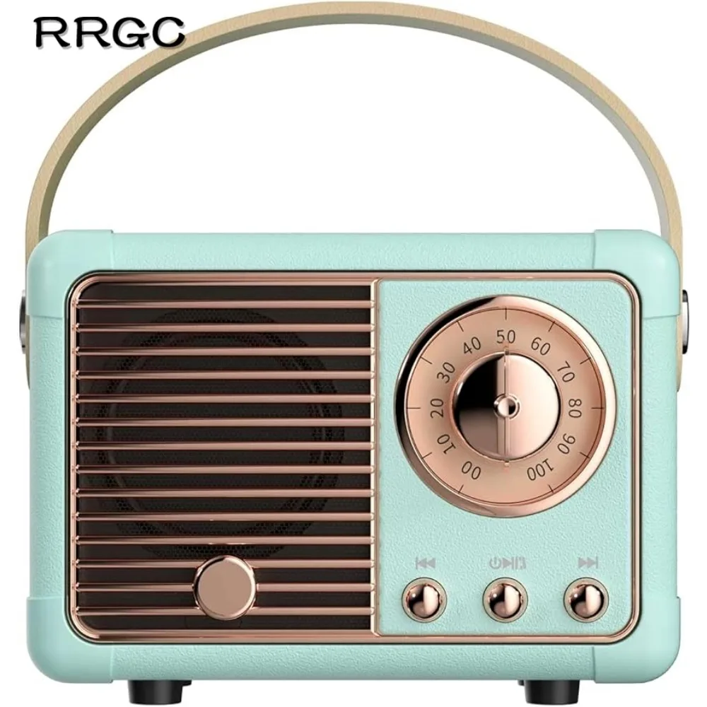 Retro Bluetooth Speaker Vintage Decor Small Wireless Bluetooth Speaker Cute Old Fashion Style for Desk Bedroom Party Outdoor
Retro Bluetooth Speaker Vintage Decor Small Wireless Bluetooth Speaker Cute Old Fashion Style for Desk Bedroom Party Outdoor