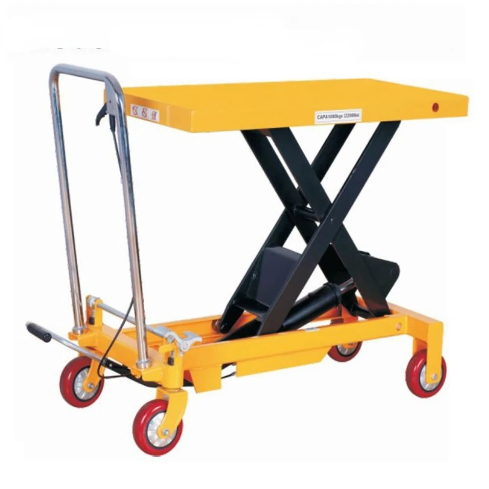Mobile Hydraulic Lifting Platform Truck Manual Folding Scissor Platform Fixed Elevator Lifting Truck Industrial Workshop Truck 
Mobile Hydraulic Lifting Platform Truck Manual Folding Scissor Platform Fixed Elevator Lifting Truck Industrial Workshop Truck