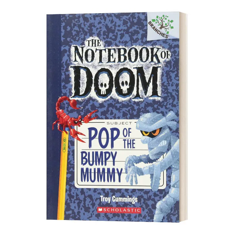 Milumilu The Notebook Of Doom #6 Pop Bumpy Mummy Children's Picture Book Storybook Original English Novel Books
Milumilu The Notebook Of Doom #6 Pop Bumpy Mummy Children's Picture Book Storybook Original English Novel Books