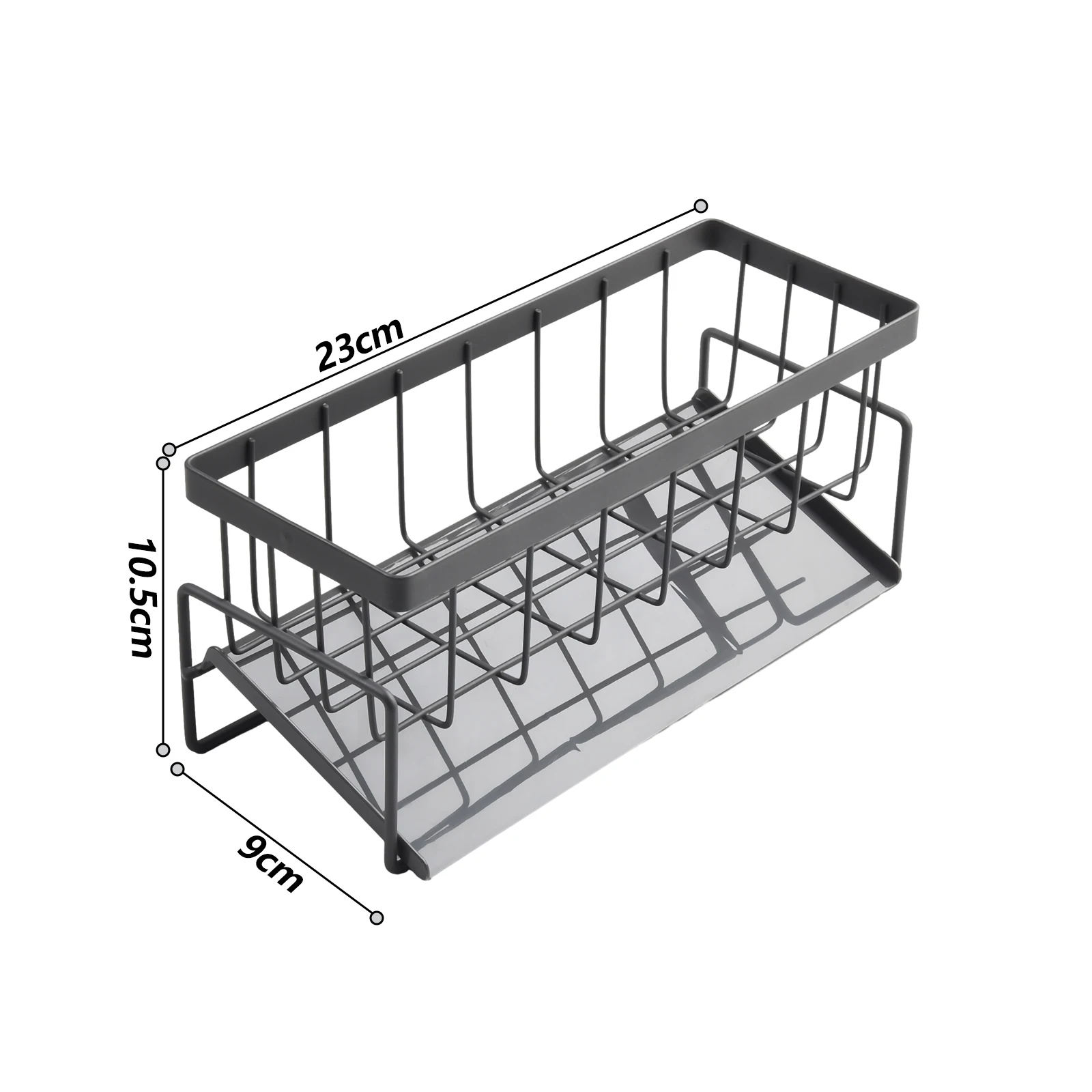 1PC Kitchen Stainless Steel Storage Holder Sink Drain Rack Soap Sponge Rack Drainer Towel Rack Shelf Organization-23x10.5x9cm
1PC Kitchen Stainless Steel Storage Holder Sink Drain Rack Soap Sponge Rack Drainer Towel Rack Shelf Organization-23x10.5x9cm
