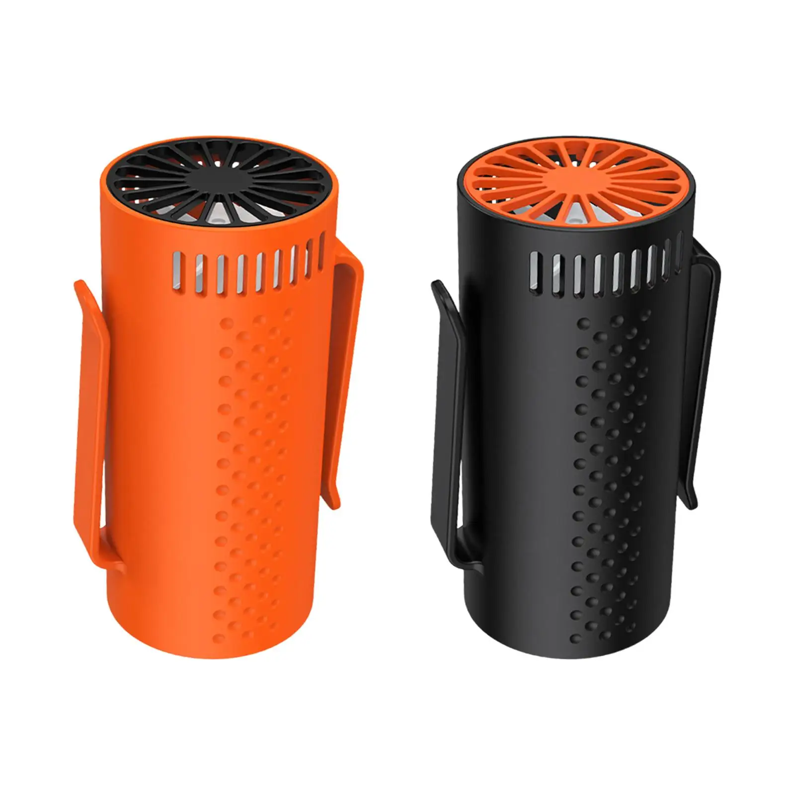 

Waist Fan Cooling Fan Mini Fan Portable Adjustable Wind Speed Necklace Fan Desk Fan for Riding Outdoor Bedroom Farm