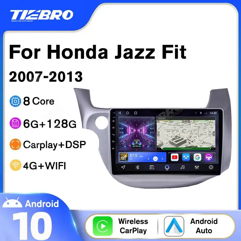 Android 10 Car Radio For Honda Jazz Fit 2007-2013 Stereo Multimedia Video Player Carplay Auto GPS Navigation NO 2din DVD Player
Android 10 Car Radio For Honda Jazz Fit 2007-2013 Stereo Multimedia Video Player Carplay Auto GPS Navigation NO 2din DVD Player