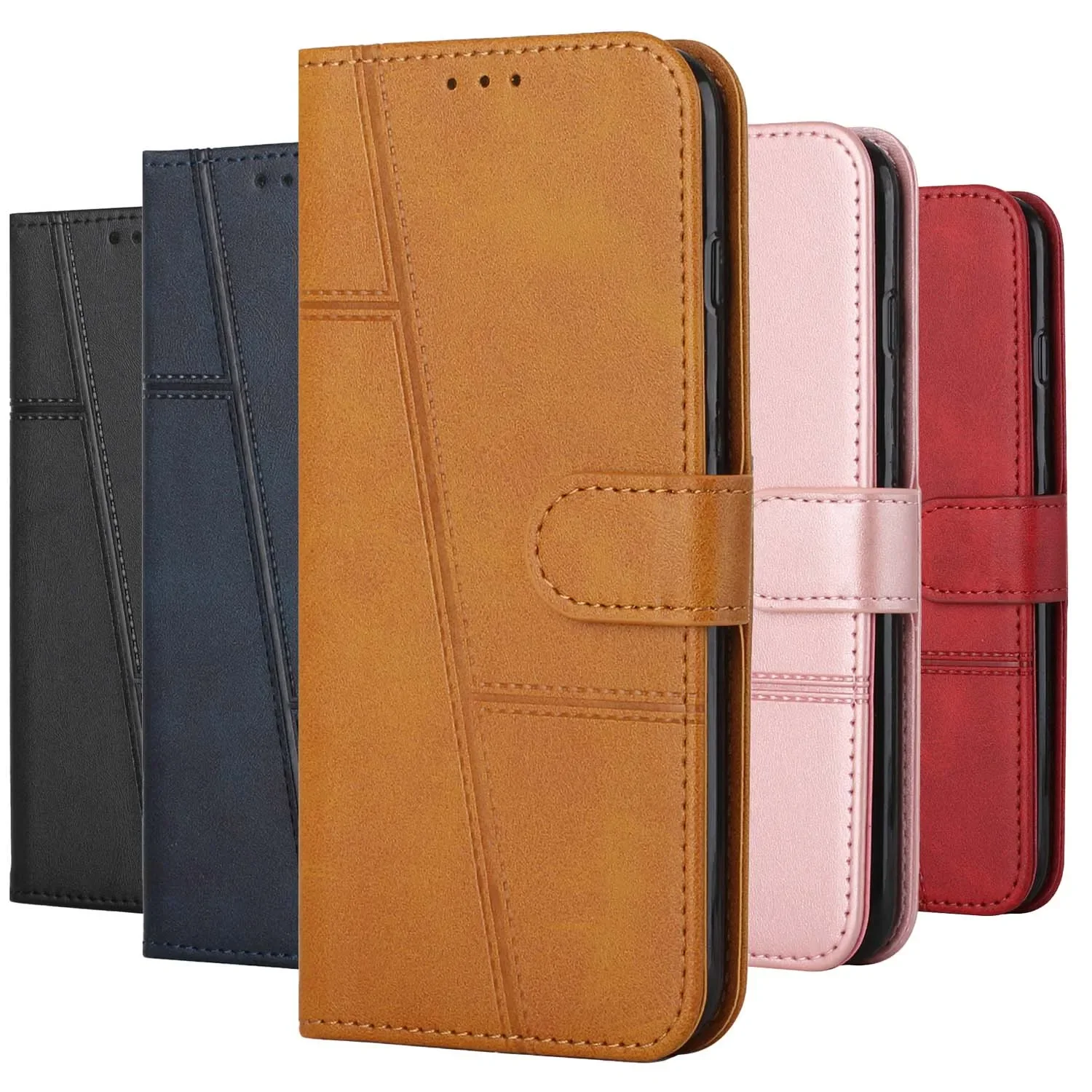 

Leather Wallet Case For Xiaomi 14 11 12 Lite POCO M4 Pro Redmi Note 11 Pro 11S 10 10S 9 9A 9C 10A 10C 12C 13C Card Holder Cover