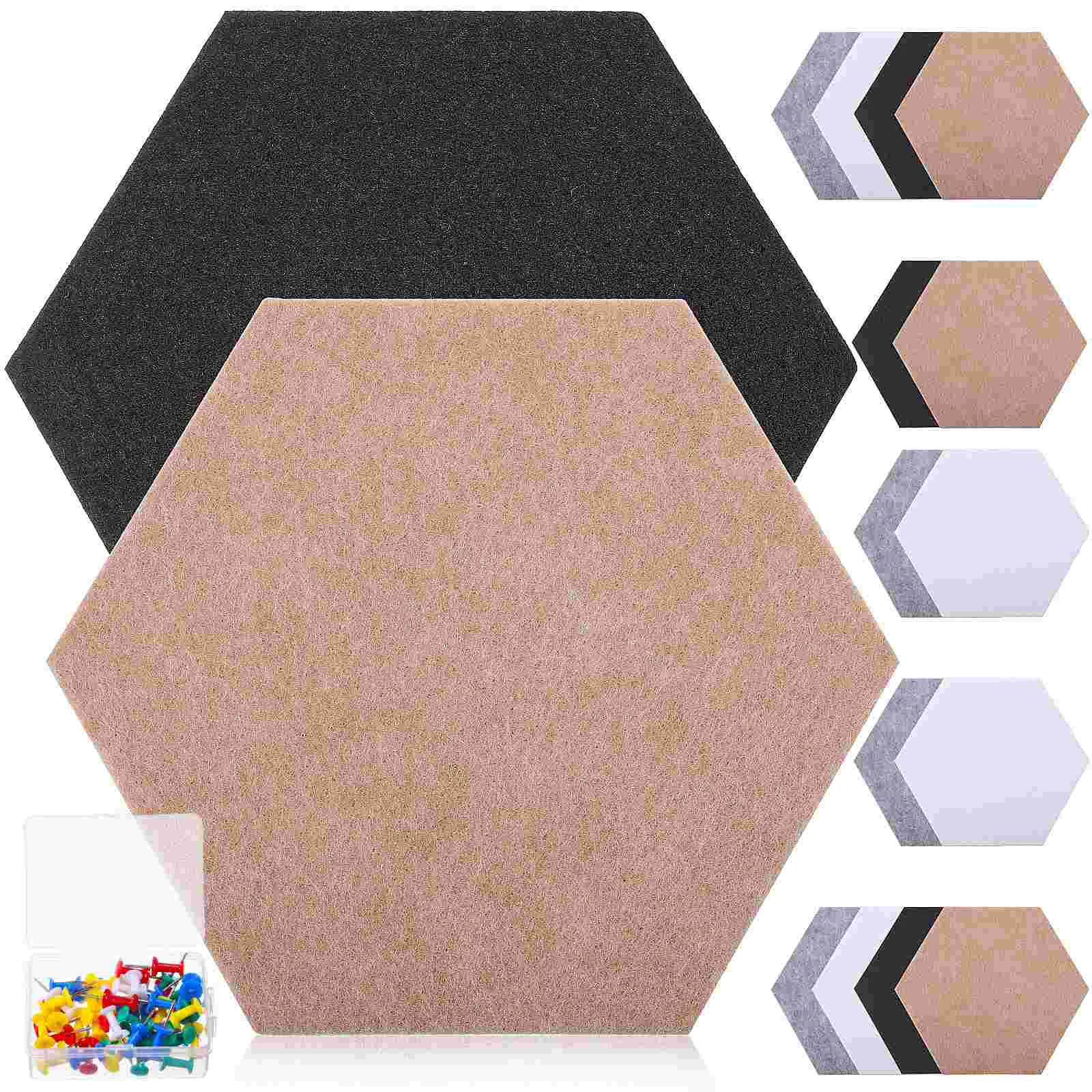 16 Pcs Colored Felt Board Home Boards Ties Needle Plate Hexagram Memo for Photos Decoration
16 Pcs Colored Felt Board Home Boards Ties Needle Plate Hexagram Memo for Photos Decoration