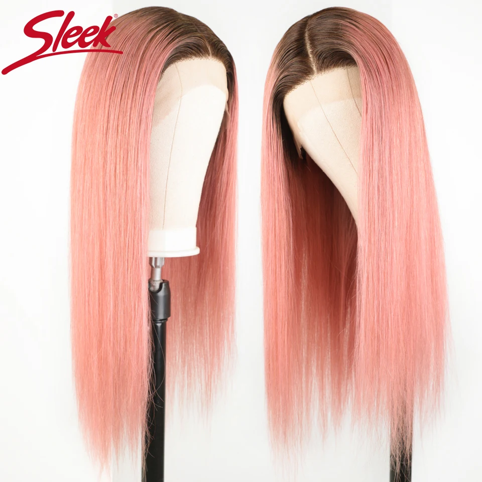 Pink Colored Human Hair Wigs For Women 26 Inch Pink Straight Lace Front Wigs With Black Roots 13X6X1 Short Bob Brazilian Wigs
Pink Colored Human Hair Wigs For Women 26 Inch Pink Straight Lace Front Wigs With Black Roots 13X6X1 Short Bob Brazilian Wigs
