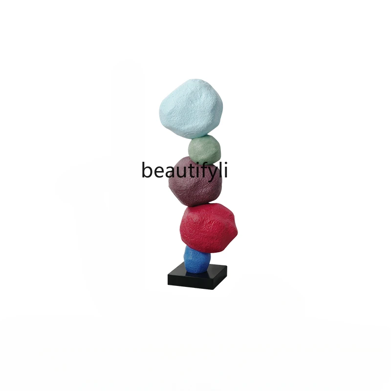 Modern FRP Colorful Stone Abstract Art Decoration Exhibition Hall Sales Office Entrance Hotel Mall Soft Decoration Sculpture
Modern FRP Colorful Stone Abstract Art Decoration Exhibition Hall Sales Office Entrance Hotel Mall Soft Decoration Sculpture