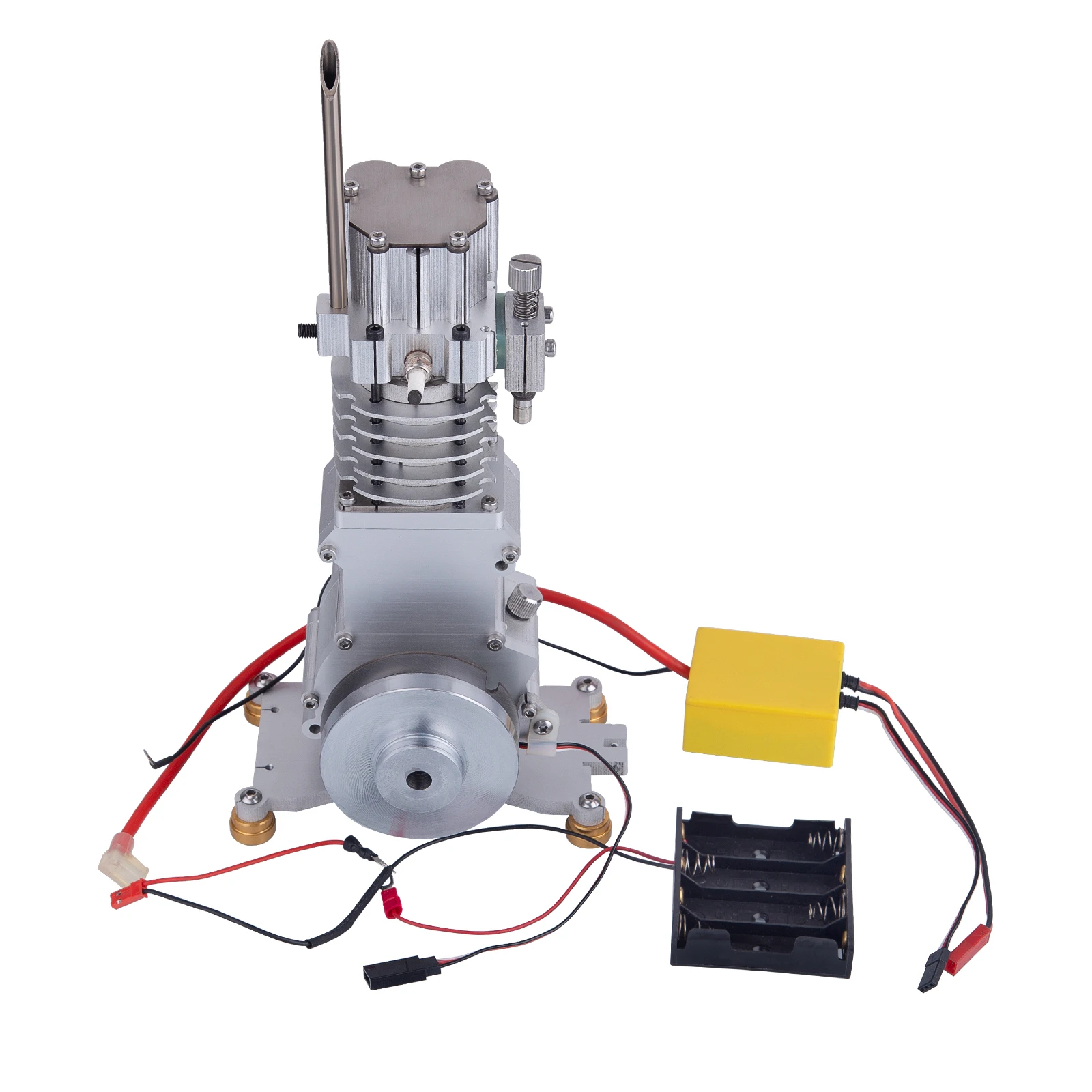 15cc Vertical OHV Single-cylinder Four-stroke Internal Combustion Engine Model with Igniter Mechanical Educational Crafts
15cc Vertical OHV Single-cylinder Four-stroke Internal Combustion Engine Model with Igniter Mechanical Educational Crafts