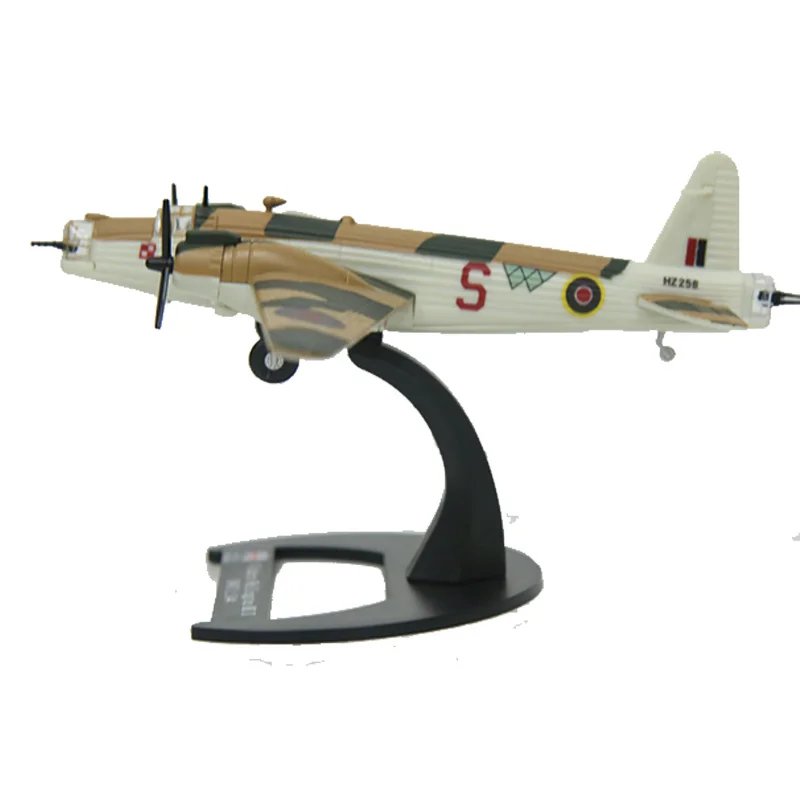 

Die cast World War II British Air Force Wellington MKX bomber alloy model 1:144 scale toy gift collection simulation display
