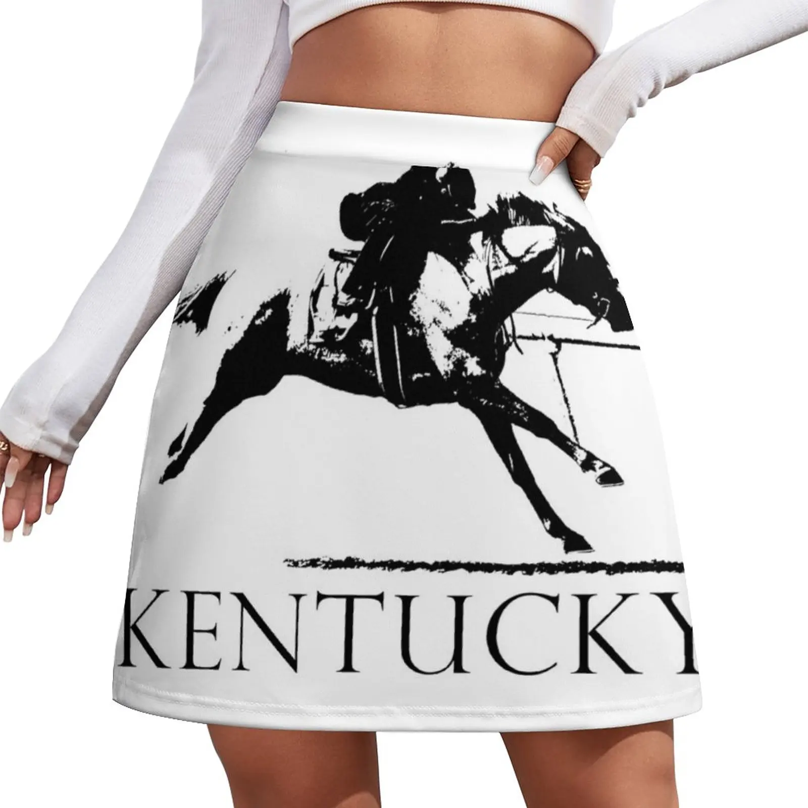 

Женская мини-юбка Kentucky Race Horse в японском стиле