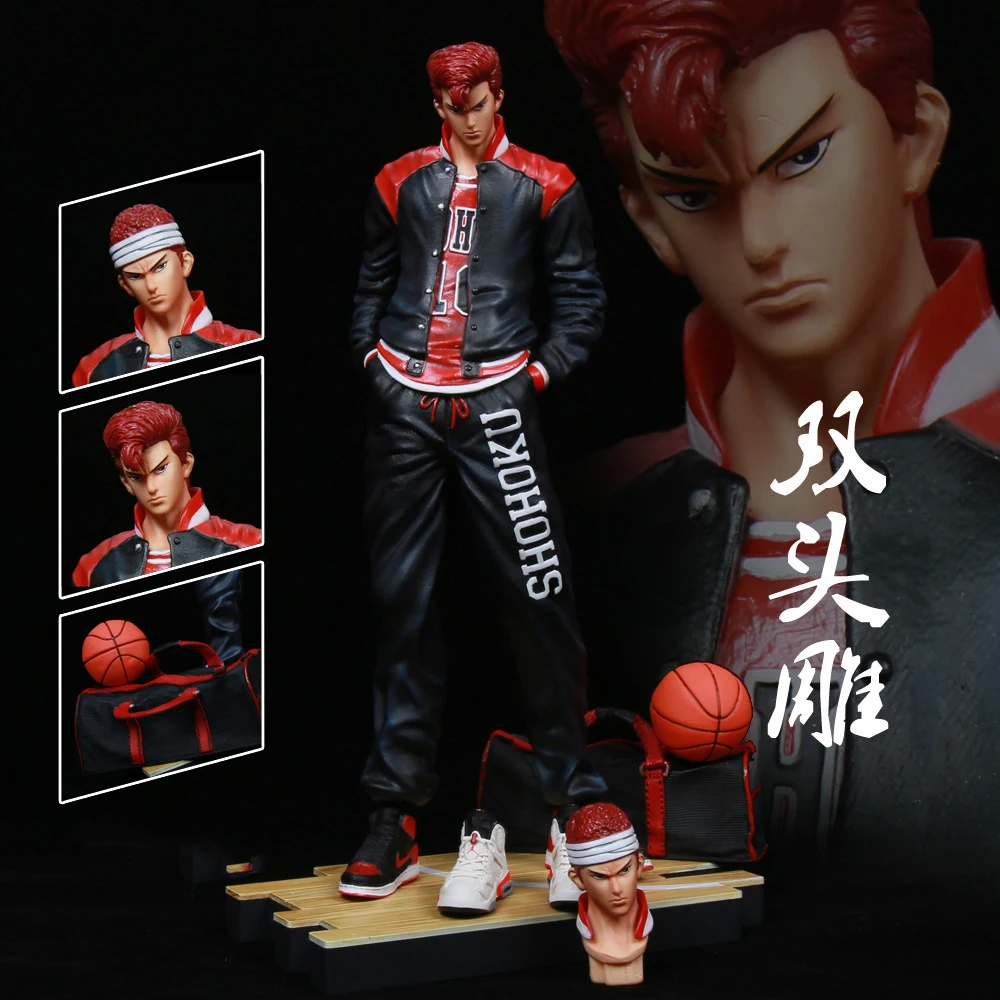 Bandai Slam Dunk Sakuragi Hanamichi двойная сменная голова 30 см аниме коллекционная игрушка декоративная модель подарок Новая модель
Bandai Slam Dunk Sakuragi Hanamichi двойная сменная голова 30 см аниме коллекционная игрушка декоративная модель подарок Новая модель