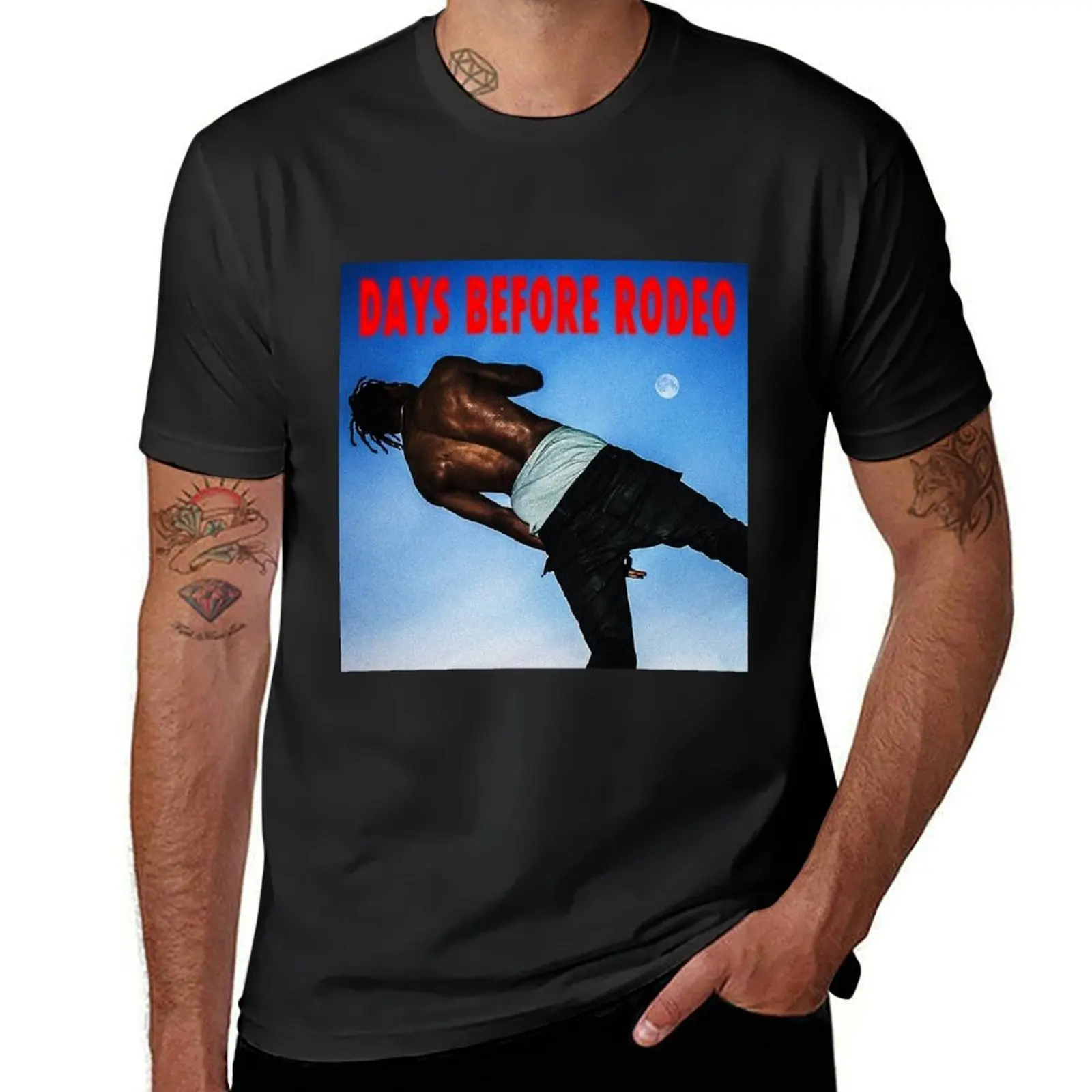 Days before rodeo T-Shirt korean fashion for a boy customs Blouse heavyweight t shirts for men
Days before rodeo T-Shirt korean fashion for a boy customs Blouse heavyweight t shirts for men