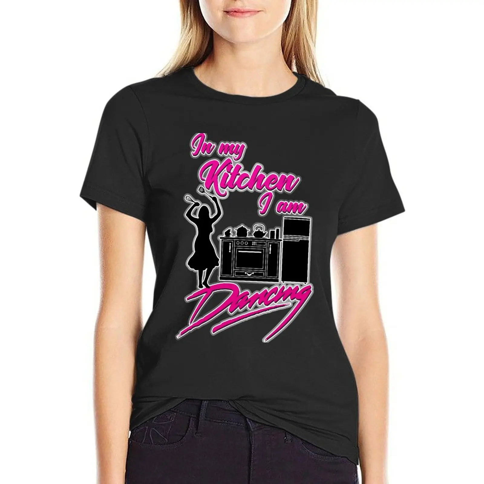 In my kitchen, im dancing. T-Shirt Short sleeve tee lady clothes funny cute clothes white t shirts for Women
In my kitchen, im dancing. T-Shirt Short sleeve tee lady clothes funny cute clothes white t shirts for Women