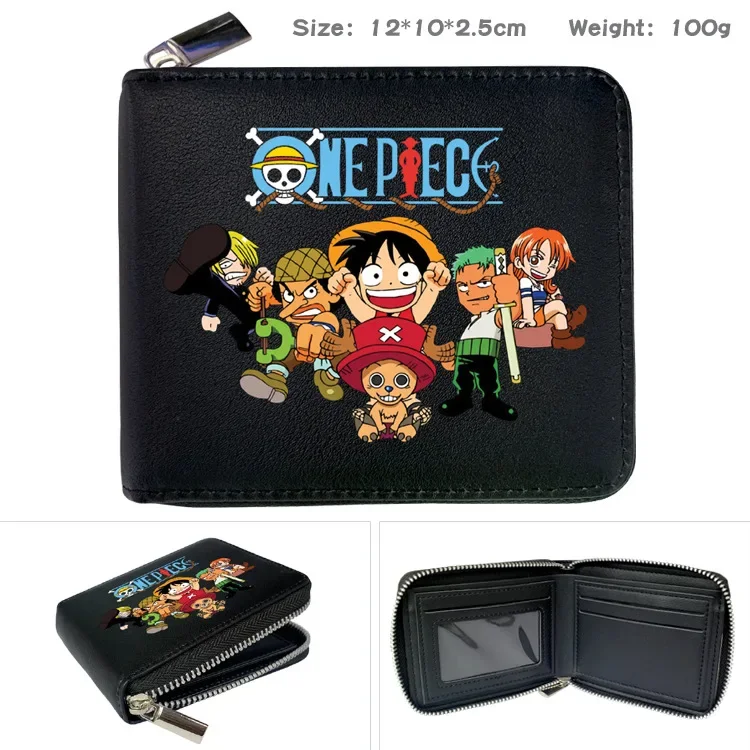 One Piece Anime Peripheral Zipper PU Wallet One Piece Luffy Printed Coin Purse Half-fold Short Card Holder Children's Toys Gifts
One Piece Anime Peripheral Zipper PU Wallet One Piece Luffy Printed Coin Purse Half-fold Short Card Holder Children's Toys Gifts