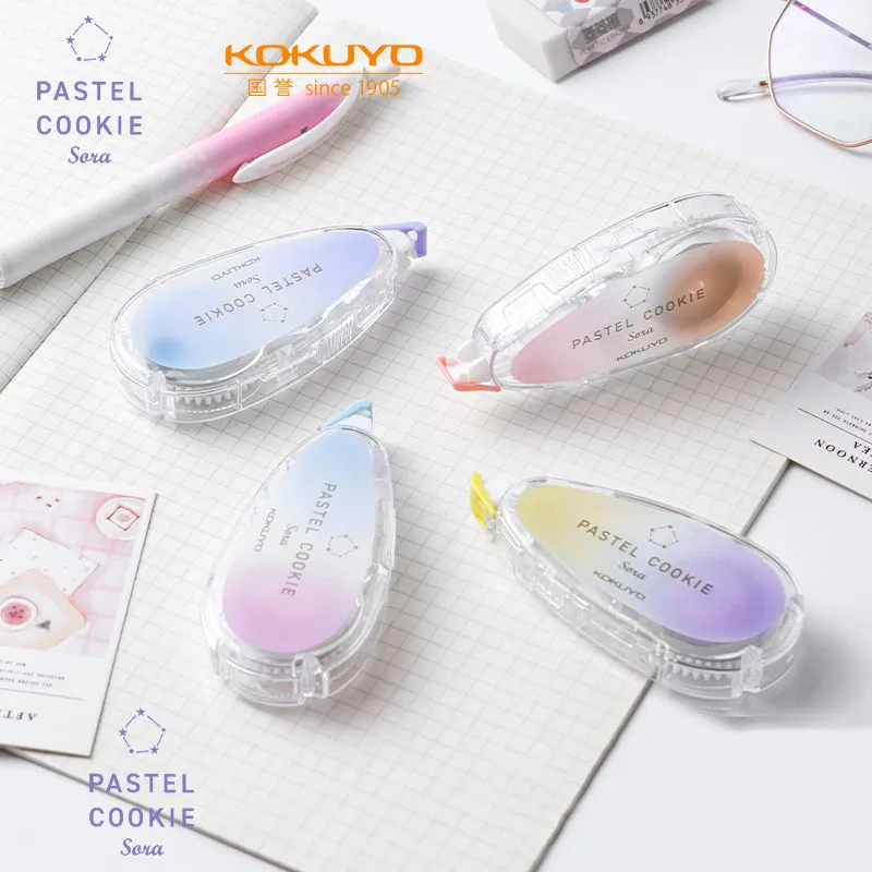 Новая японская Корректирующая лента Kokuyo Clear Sky, сменный сердечник, нехрупкая лента для коррекции звука
Новая японская Корректирующая лента Kokuyo Clear Sky, сменный сердечник, нехрупкая лента для коррекции звука