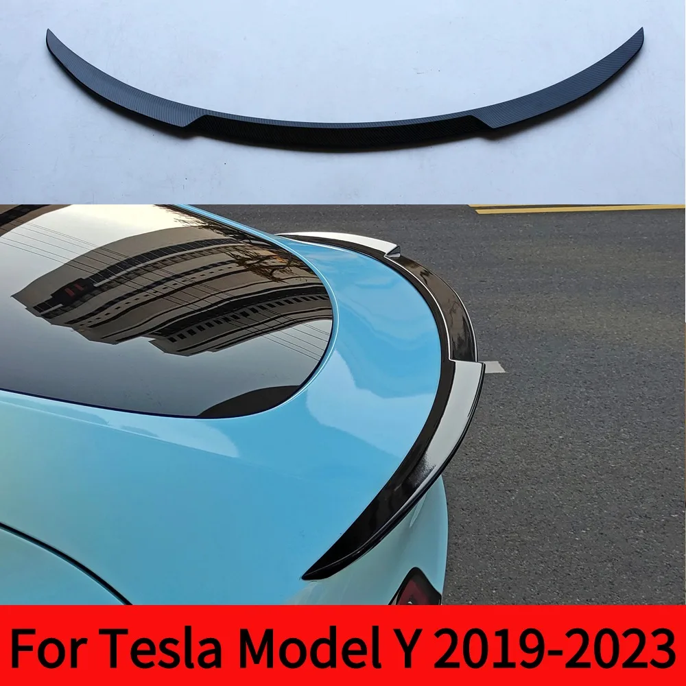 For Tesla Model Y 2019 -2023 Car Rear Trunk Spoiler Splitter Wing Tail Trunk Lip Body Kits Tuning
For Tesla Model Y 2019 -2023 Car Rear Trunk Spoiler Splitter Wing Tail Trunk Lip Body Kits Tuning