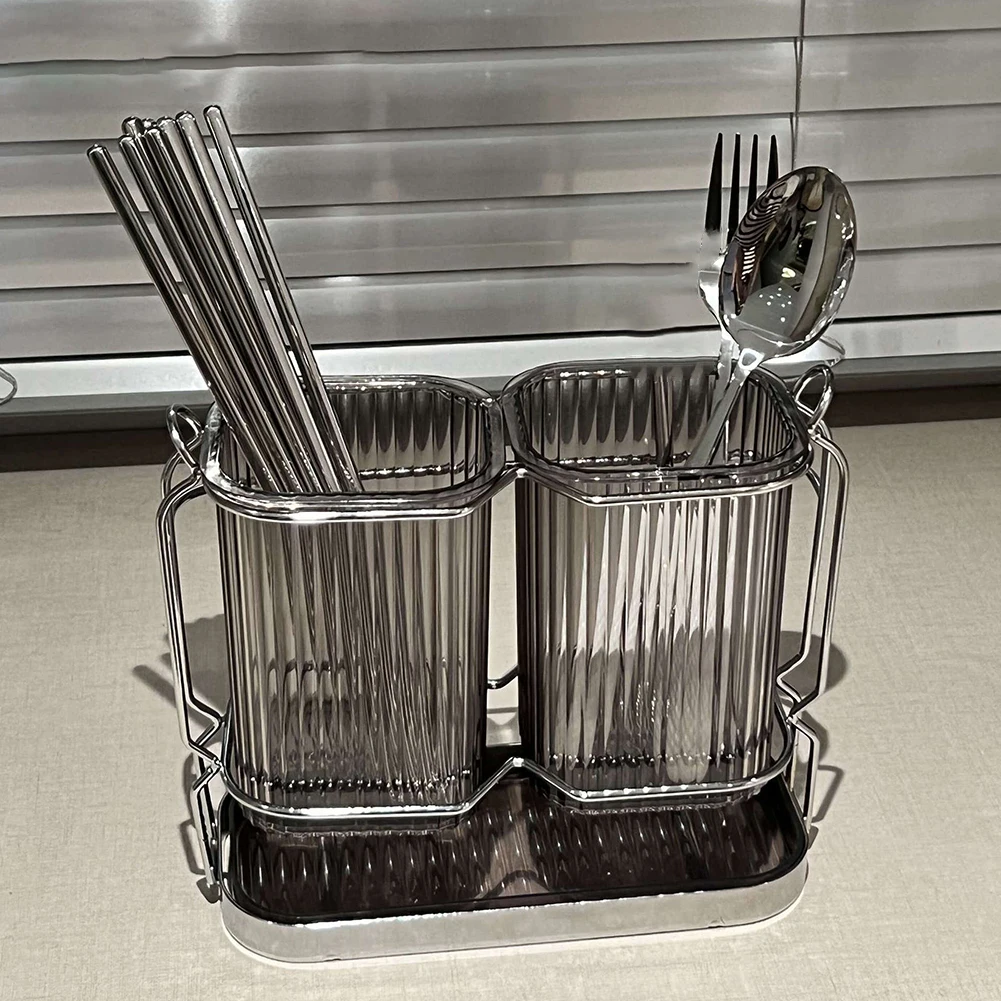 Wall Mounted Kitchen Cutlery Organizer Light Luxury Chopstick Spoon Holder Stainless Steel Kitchen Utensil Drying Rack
Wall Mounted Kitchen Cutlery Organizer Light Luxury Chopstick Spoon Holder Stainless Steel Kitchen Utensil Drying Rack