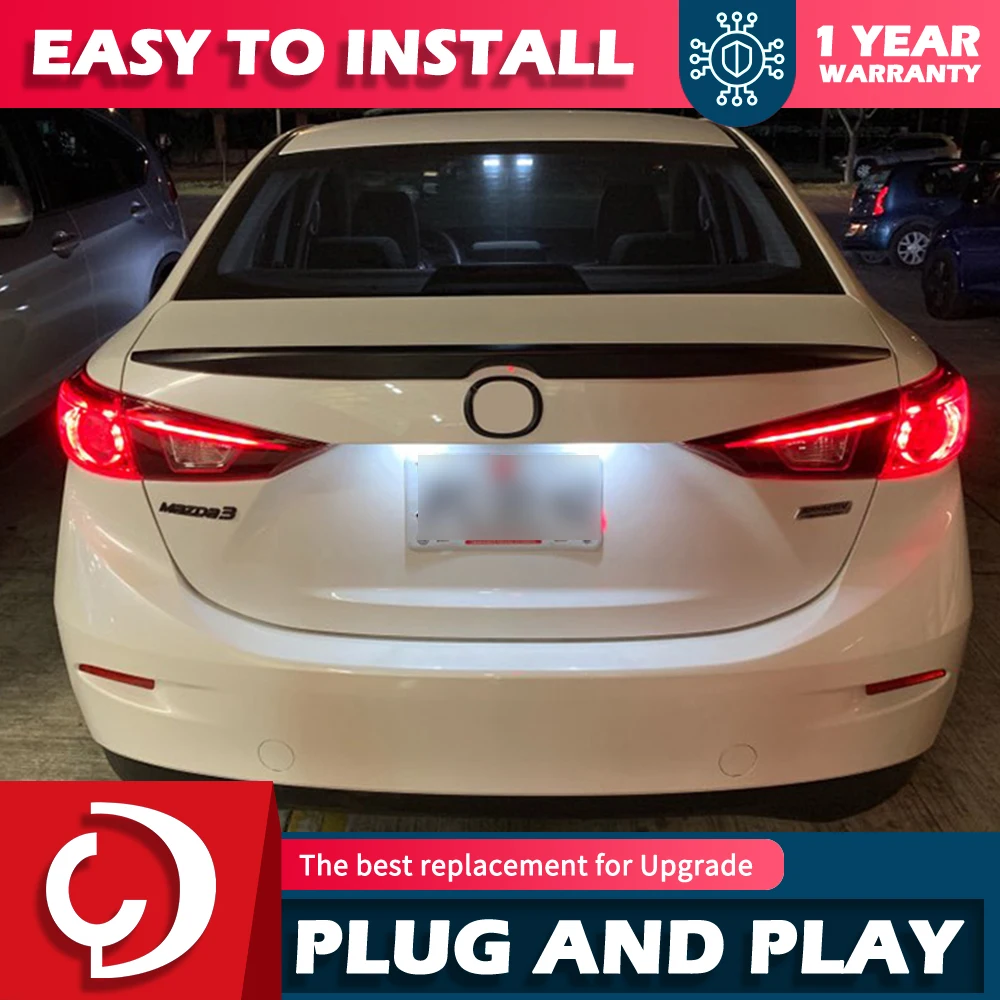 Car Styling for Mazda 3 Tail Lights 2014-2018 Mazda3 Axela Sedan LED Tail Lamp LED DRL Signal Brake Reverse auto Accessories
Car Styling for Mazda 3 Tail Lights 2014-2018 Mazda3 Axela Sedan LED Tail Lamp LED DRL Signal Brake Reverse auto Accessories