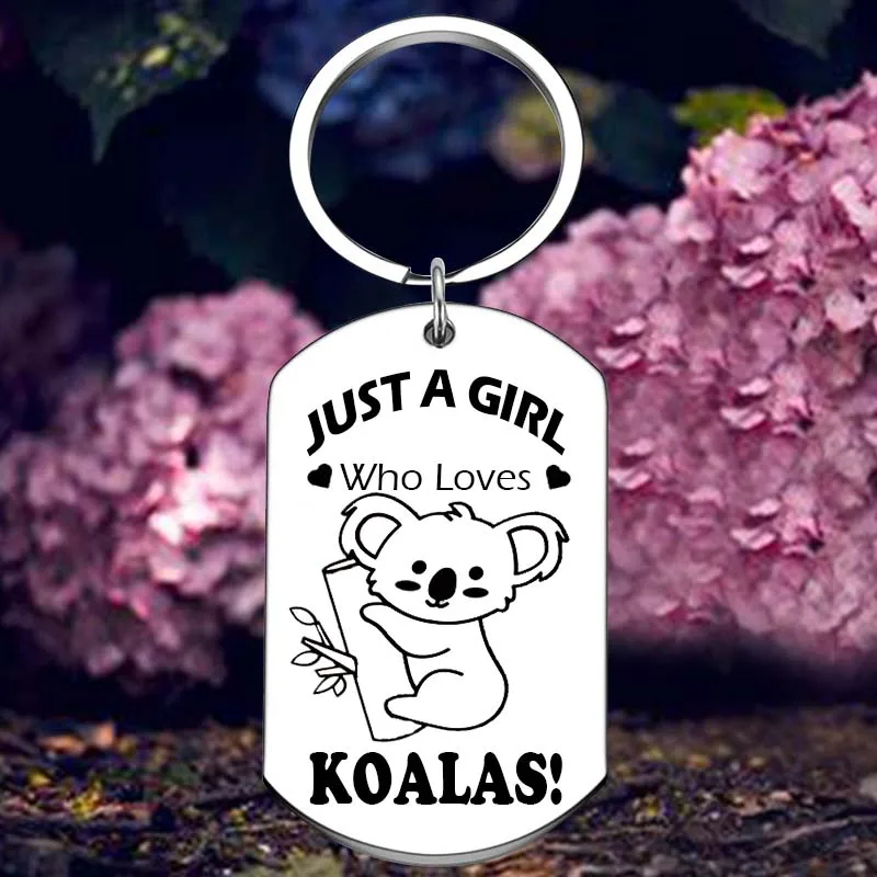 

Koala Gift Keychain koala birthday Key Rings koala Lover Gift girl sister friend daughter chrismas gift