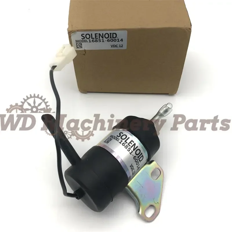 16851-60014 Fuel Shut Off Solenoid 16851-60010 16851-60012 052600-4531 for Kubota Tractor Part Generator Stop Solenoid 12VDC
16851-60014 Fuel Shut Off Solenoid 16851-60010 16851-60012 052600-4531 for Kubota Tractor Part Generator Stop Solenoid 12VDC