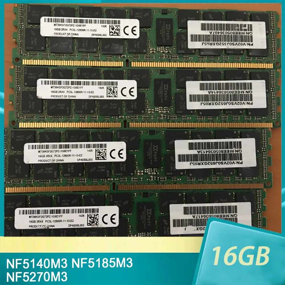 1 Pcs NF5140M3 NF5185M3 NF5270M3 RAM For Inspur 16G 16GB 2RX4 DDR3L 1600 ECC Server Memory
1 Pcs NF5140M3 NF5185M3 NF5270M3 RAM For Inspur 16G 16GB 2RX4 DDR3L 1600 ECC Server Memory