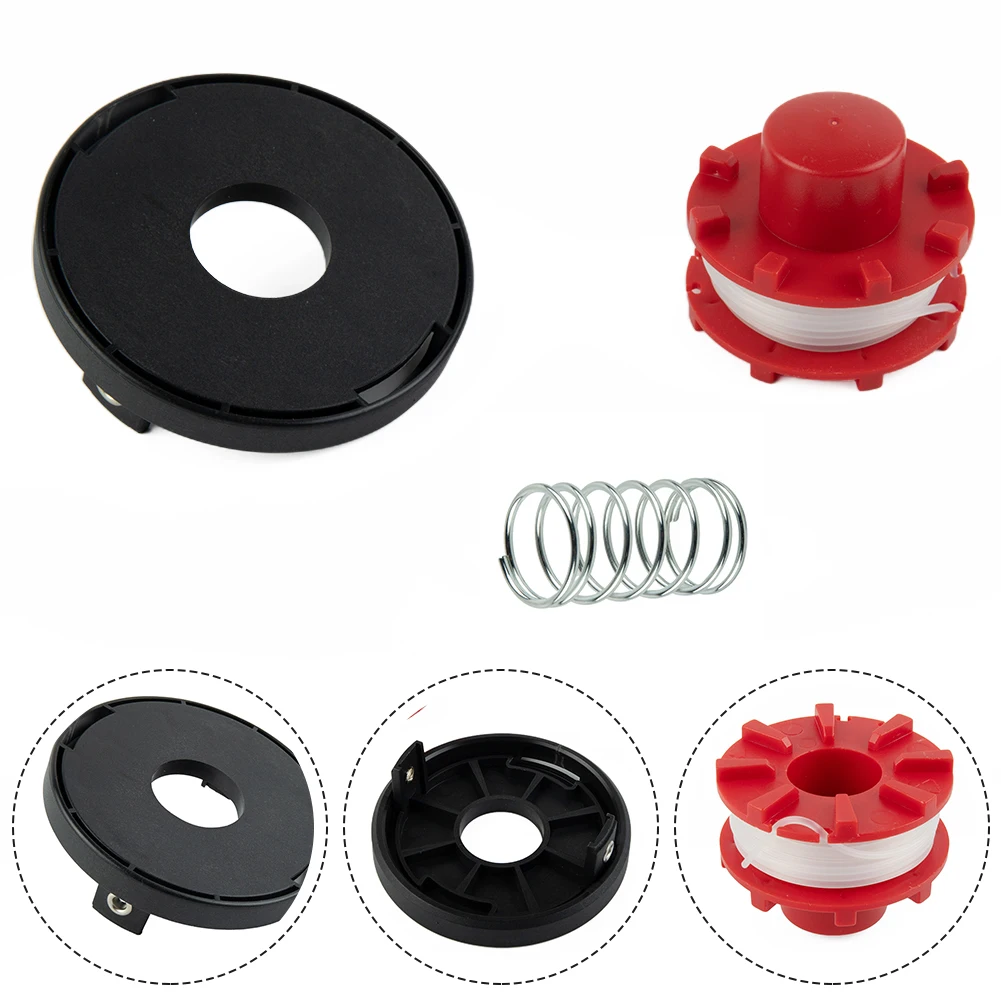 

Brand New Spool Line Spool Spool Cover 97.2*28.7mm Spool Line 63*50mm With Spool Cap Cover With Spring Diameter 2mm