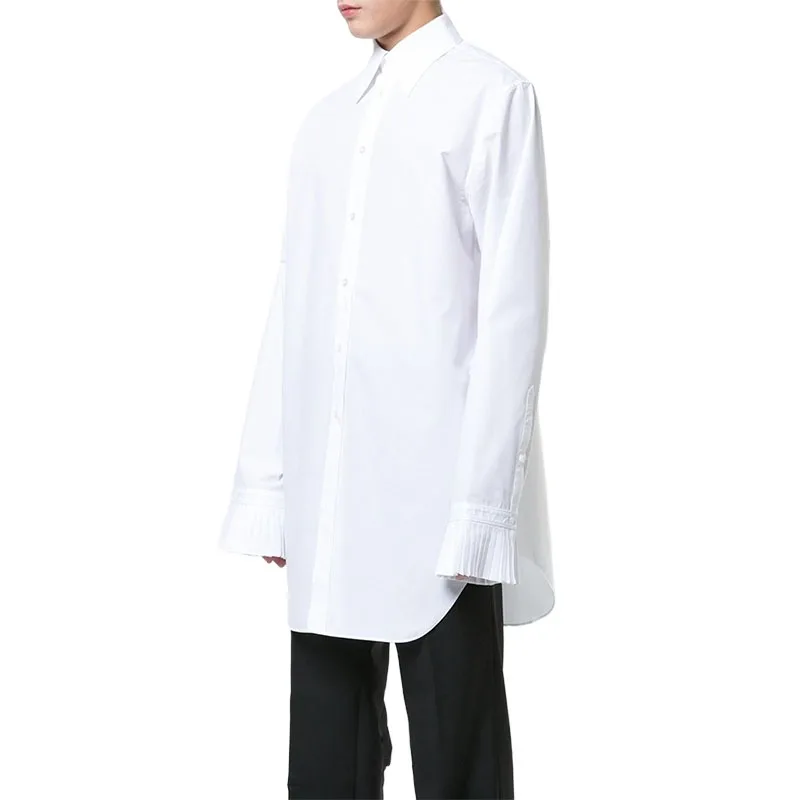 Men's New Fashion Shirt Personalized Large size customizatio Loose simple long-sleeved shirt
Men's New Fashion Shirt Personalized Large size customizatio Loose simple long-sleeved shirt