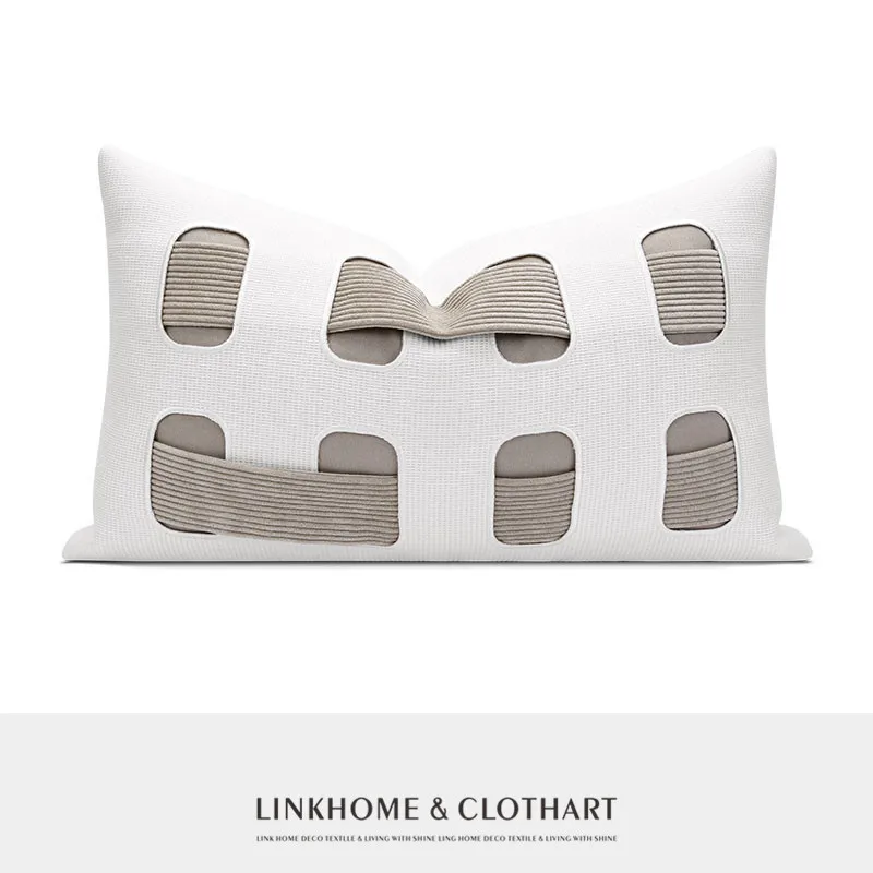 Nordic Beige Handmade Cushion Cover INS Fashion Waist Pillow Decorative Pillows for Sofa Living Room Knitted Rectangle Cushions
Nordic Beige Handmade Cushion Cover INS Fashion Waist Pillow Decorative Pillows for Sofa Living Room Knitted Rectangle Cushions