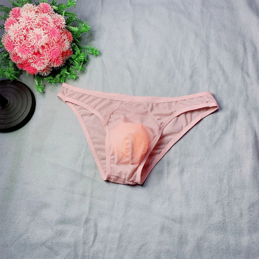 New Men Sexy Seamless Briefs Sheer Mesh Underwear Low Waist See Through Pouch Underpants Cotton Breathable Solid Men Satin Brief
New Men Sexy Seamless Briefs Sheer Mesh Underwear Low Waist See Through Pouch Underpants Cotton Breathable Solid Men Satin Brief