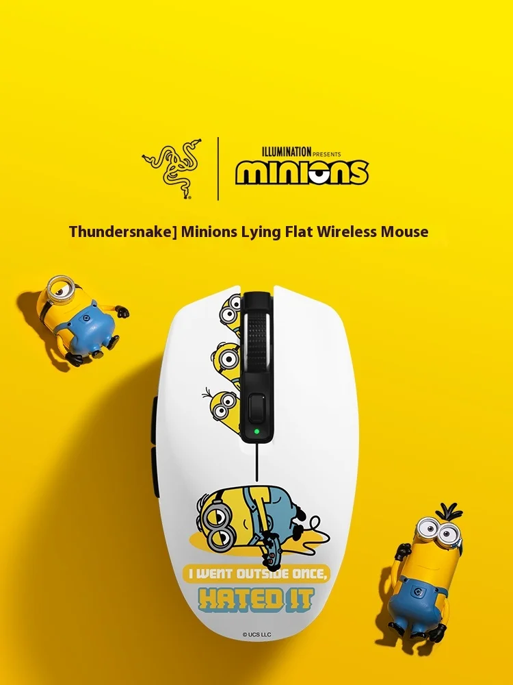 Razer Thunder Snake Mouse Octagonal Snake V2 Little Yellow Man Lying Flat Bluetooth USB Long Range Medium and Small Hand Dual M
Razer Thunder Snake Mouse Octagonal Snake V2 Little Yellow Man Lying Flat Bluetooth USB Long Range Medium and Small Hand Dual M
