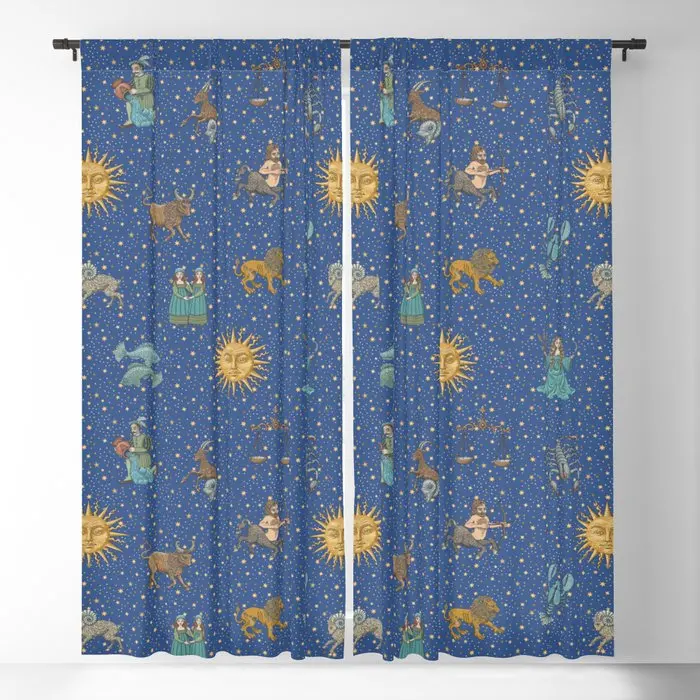Vintage Astrology Zodiac Wheel Blackout Curtains 3D Print Window Curtains For Bedroom Living Room Decor Window Treatments
Vintage Astrology Zodiac Wheel Blackout Curtains 3D Print Window Curtains For Bedroom Living Room Decor Window Treatments