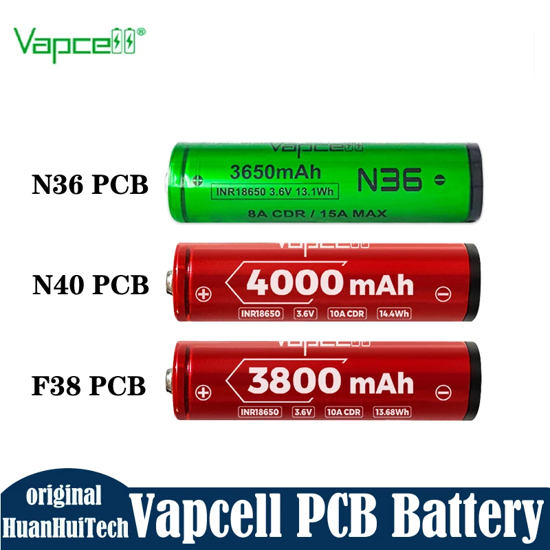 Оригинальный перезаряжаемый литиевый аккумулятор для фонарика Vapcell N40 PCB F38 PCB N36 PCB 4000mah INR 18650
Оригинальный перезаряжаемый литиевый аккумулятор для фонарика Vapcell N40 PCB F38 PCB N36 PCB 4000mah INR 18650