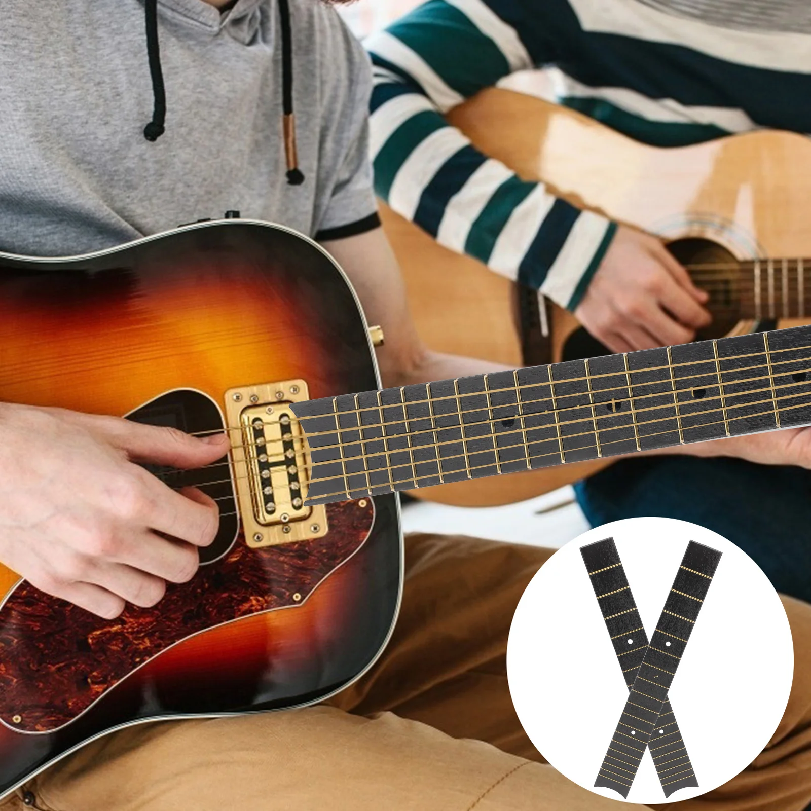 2 Pcs Ukulele Fingerboard Finger Plate For Guitar Portable Replacements Abs Durable Plate
2 Pcs Ukulele Fingerboard Finger Plate For Guitar Portable Replacements Abs Durable Plate