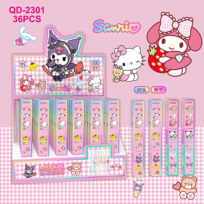 36pcs Sanrio Gel Pen Blind Box Cartoon Cute And Exquisite Independent Boxed Signature Pen Stationery Wholesale
36pcs Sanrio Gel Pen Blind Box Cartoon Cute And Exquisite Independent Boxed Signature Pen Stationery Wholesale