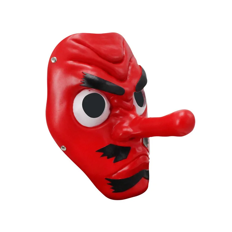 Fashion Demon Slayer Kimetsu No Yaiba Cosplay Urokodaki Sakonji Mask Red Resin Masks Halloween Cosplay Accessories cosplay mask
Fashion Demon Slayer Kimetsu No Yaiba Cosplay Urokodaki Sakonji Mask Red Resin Masks Halloween Cosplay Accessories cosplay mask