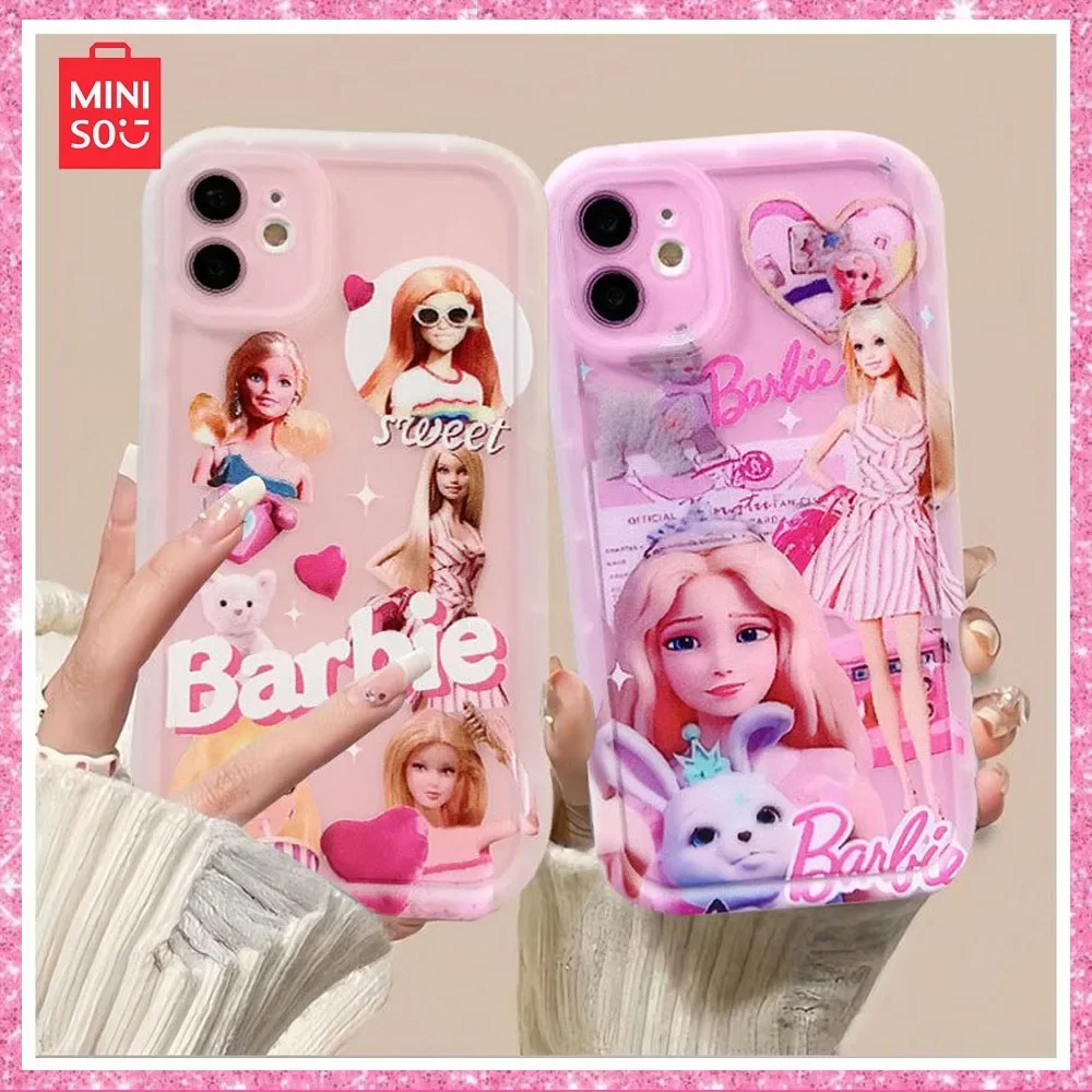 2024 Miniso мультфильм Барби принт милый крутой дропшиппинг телефон Iphone 14 /13/12Promax мягкий чехол полная обложка для девочек подарок на день рождения
2024 Miniso мультфильм Барби принт милый крутой дропшиппинг телефон Iphone 14 /13/12Promax мягкий чехол полная обложка для девочек подарок на день рождения