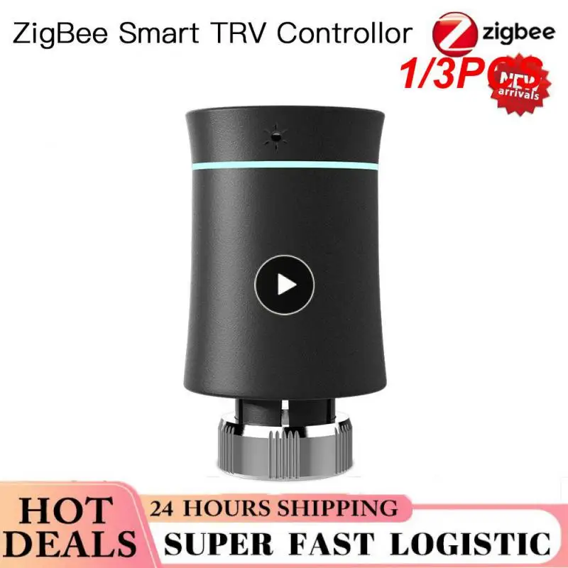 1/3PCS ZigBee3.0 TRV Tuya Radiator Actuator Valve Smart Programmable Thermostat Temperature Heater Control Alexa home
1/3PCS ZigBee3.0 TRV Tuya Radiator Actuator Valve Smart Programmable Thermostat Temperature Heater Control Alexa home