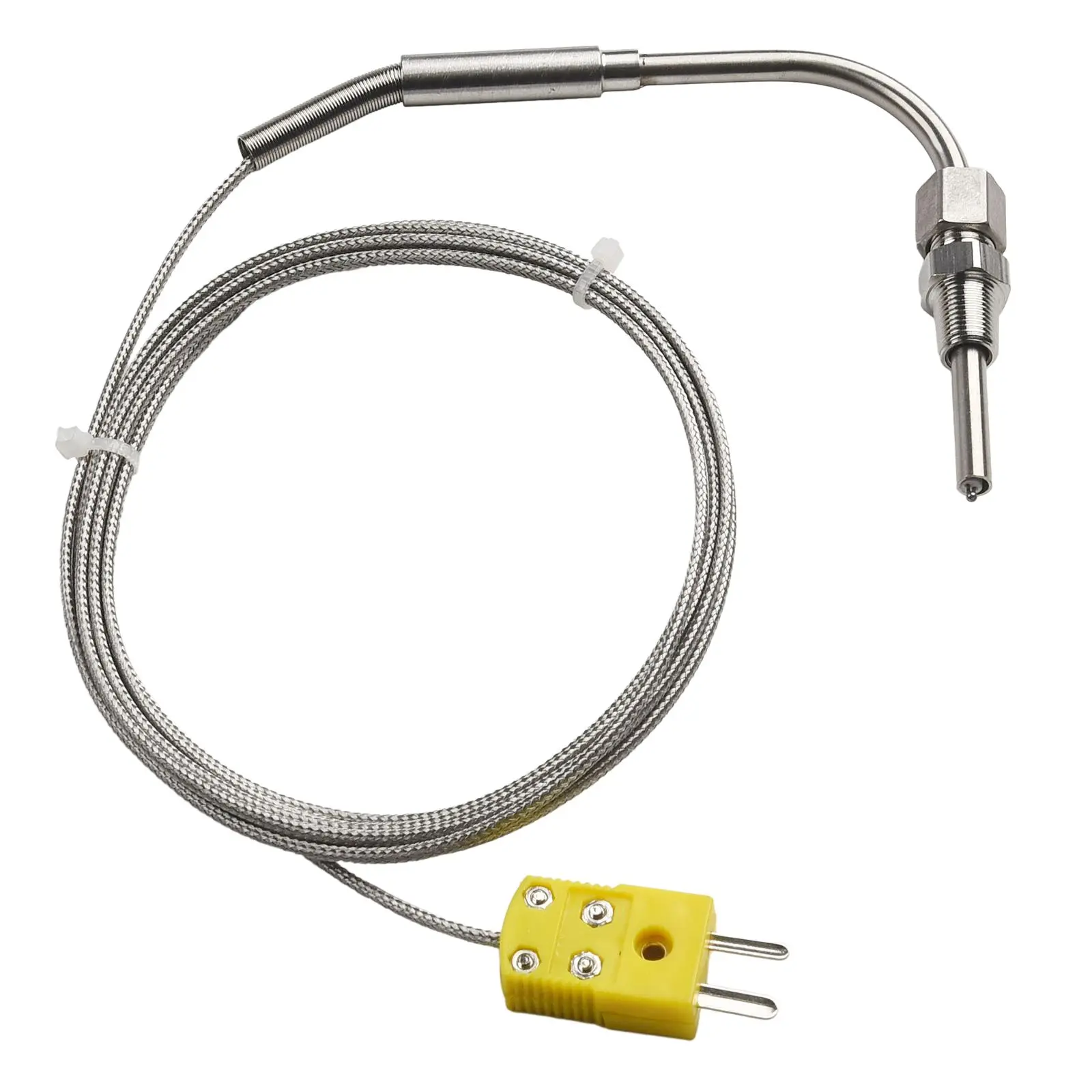 EGT Mini K Type Connector Thermocouple Exhaust Probe High Temperature Sensors 1/8\" NPT Threads 0-1250℃ For Various Controllers
EGT Mini K Type Connector Thermocouple Exhaust Probe High Temperature Sensors 1/8\" NPT Threads 0-1250℃ For Various Controllers