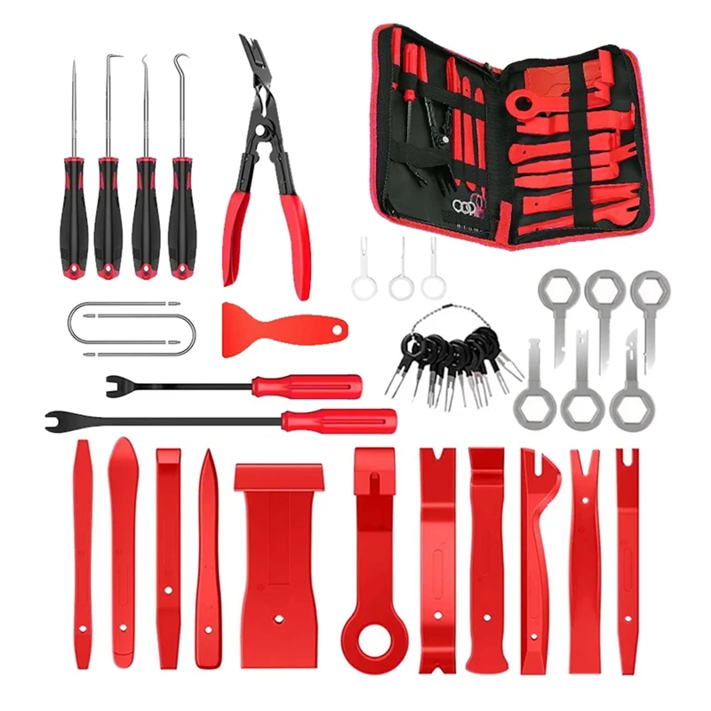 Auto Interior Disassembly Kit Car Plastic Trim Removal Tool Car Clips Puller DIY Panel Tools For Auto Trim Puller Set Durable
Auto Interior Disassembly Kit Car Plastic Trim Removal Tool Car Clips Puller DIY Panel Tools For Auto Trim Puller Set Durable