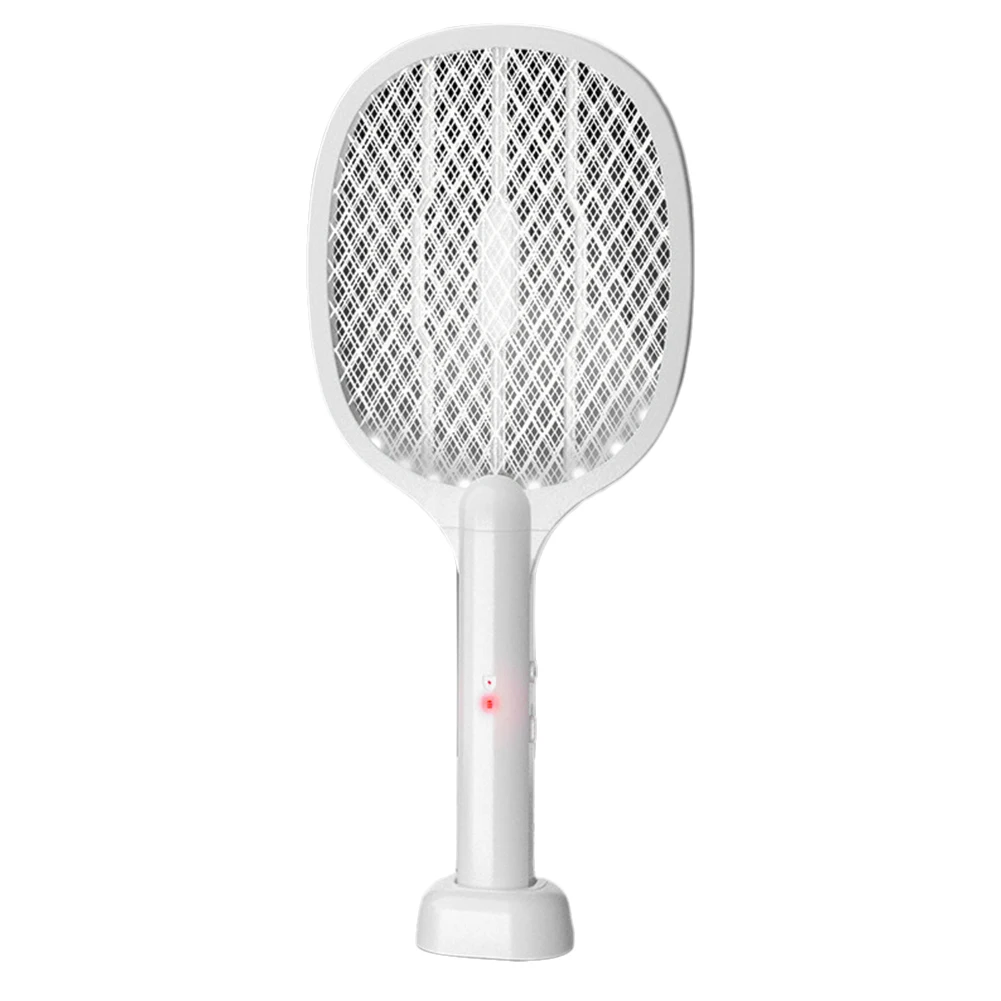 

2 in 1 Bug Zapper Racket Rechargeable Mosquito Swatter Fly Killer and Mosquito Trap Lamp for Home Bedroom Office Indoor Outdoor