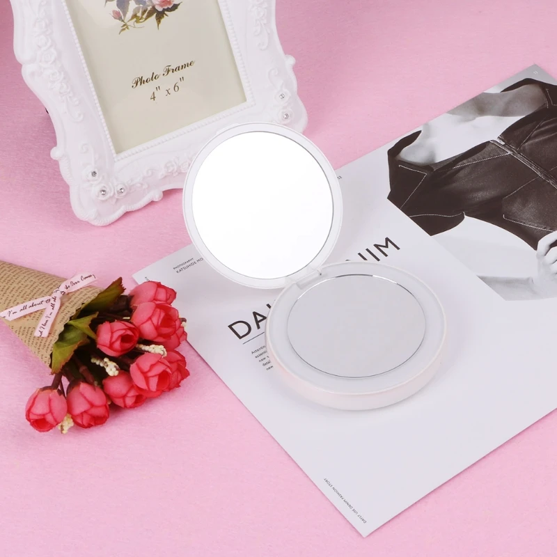 TSHOU38 3000mAh Portable LED Light Makeup Mirror Power Bank USB Charger 3X Magnifying U2JD
TSHOU38 3000mAh Portable LED Light Makeup Mirror Power Bank USB Charger 3X Magnifying U2JD